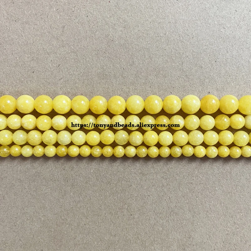 Las Mejores Ofertas En Tamaño De 6 Amarillo 6.9 Mm Cuentas Para Hacer Joyas | EBay