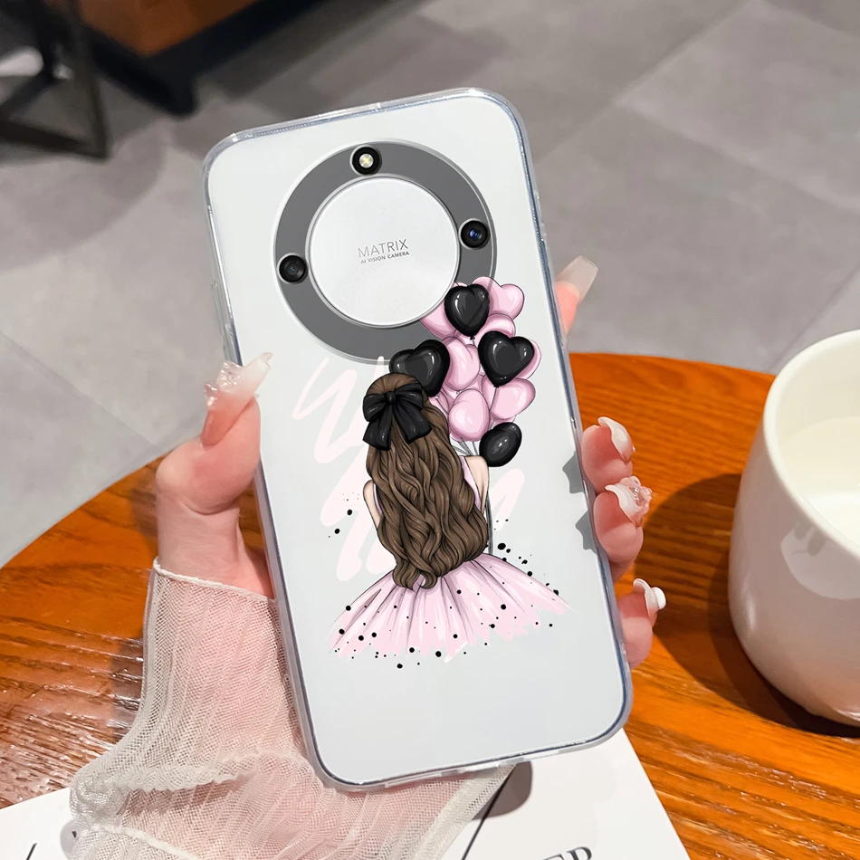 Clear Gradient Anti-Drop TPU Phone Case