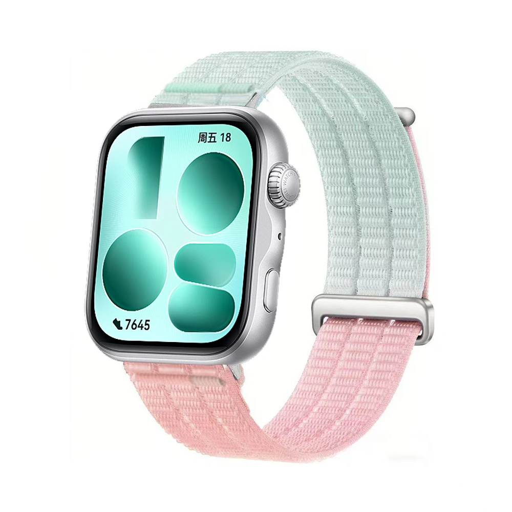 Breathable Sport Nylon Smartwatch Band Bracelet