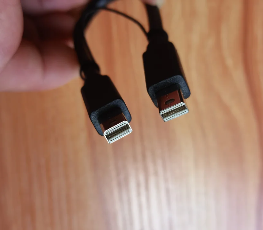 Cavo Di Prolunga Mini Displayport Thunderbolt 2 Mini Dp Maschio A Mini Dp Maschio 4K 60Hz 6Ft 0.2M