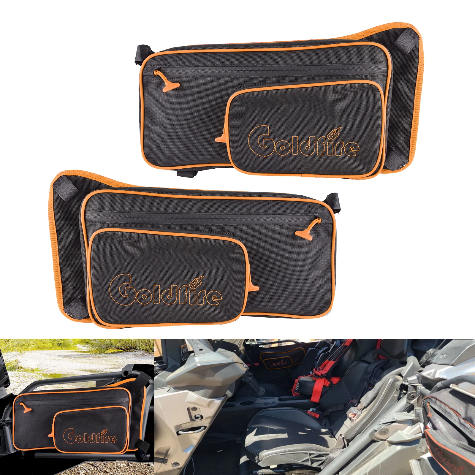 

Задние дверные сумки X3 для 2017-2021 Can Am Maverick X3 Max Turbo R, сумка для хранения со стороны пассажира и водителя, аксессуары для UTV