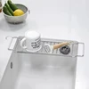 Drain Rack Expandable Over The Sink,304 Stainless Steel Sink Rack,dish Cup Soap Sponge Rag Storage Holder for Kitchen Organizer 3