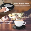 Mug Warmer USB Cup Warmer Coffee Cup Heater Thermostatic Heating Coaster Cup Electric Milk Tea Coffee Mug Warmer for Office Home 6