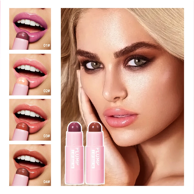 

HEALLOR 1PC Velvet Matte Lip Plumper Moisturizing Lip Balm Multi-color Lasting Lipstick Reduce Fine Lines Volumizing Lips Makeup