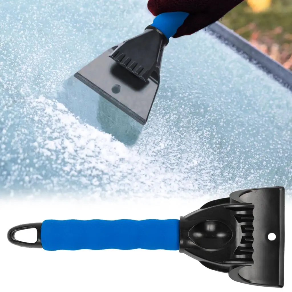Snow Scraper Foam Material Snow Remover Tool Winter Car Ice Shovel Quick Removal Shovel Grip Auto Windshield Kit