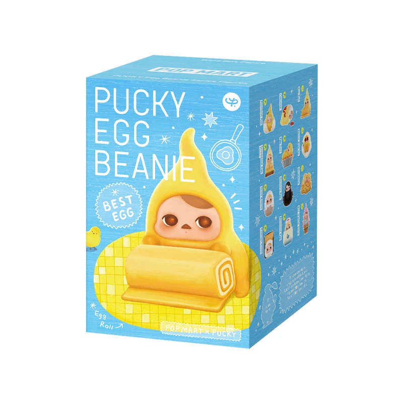 POP MART PUCKY Egg Beanie Series Figures 1PC/12PCS POPMART