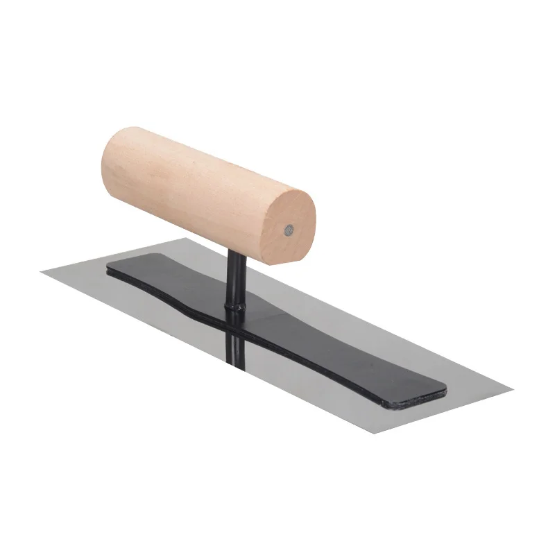 

240mm Construction Concrete Scraping Tools Plaster Trowel Stainless Steel Plastering Trowels, Tile Floor Wall Cement Mud Trowel