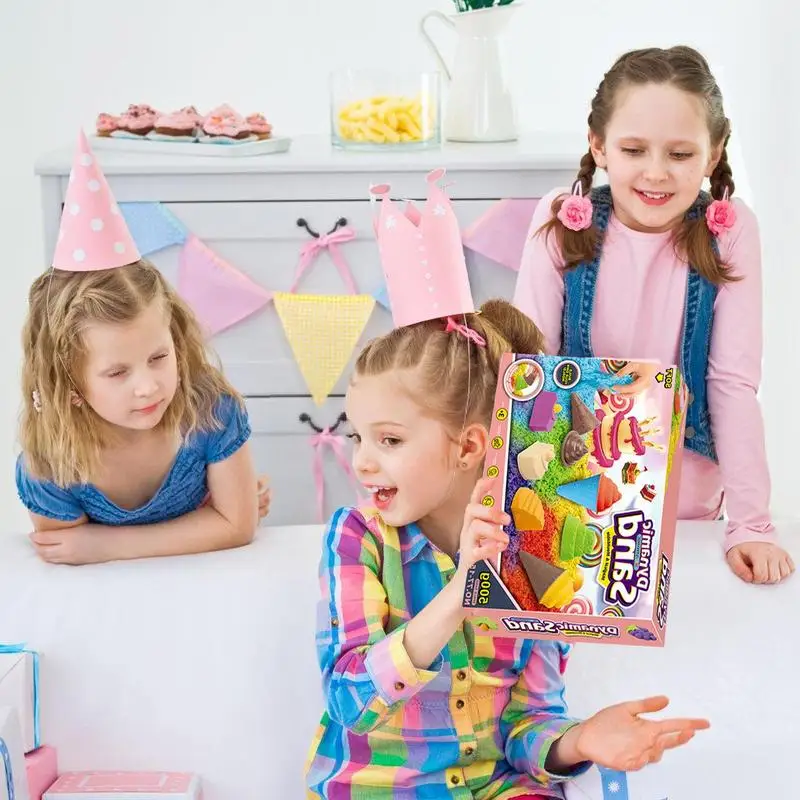 Educational Sand-500g/box Educational Sand Clay with Tools & Molds