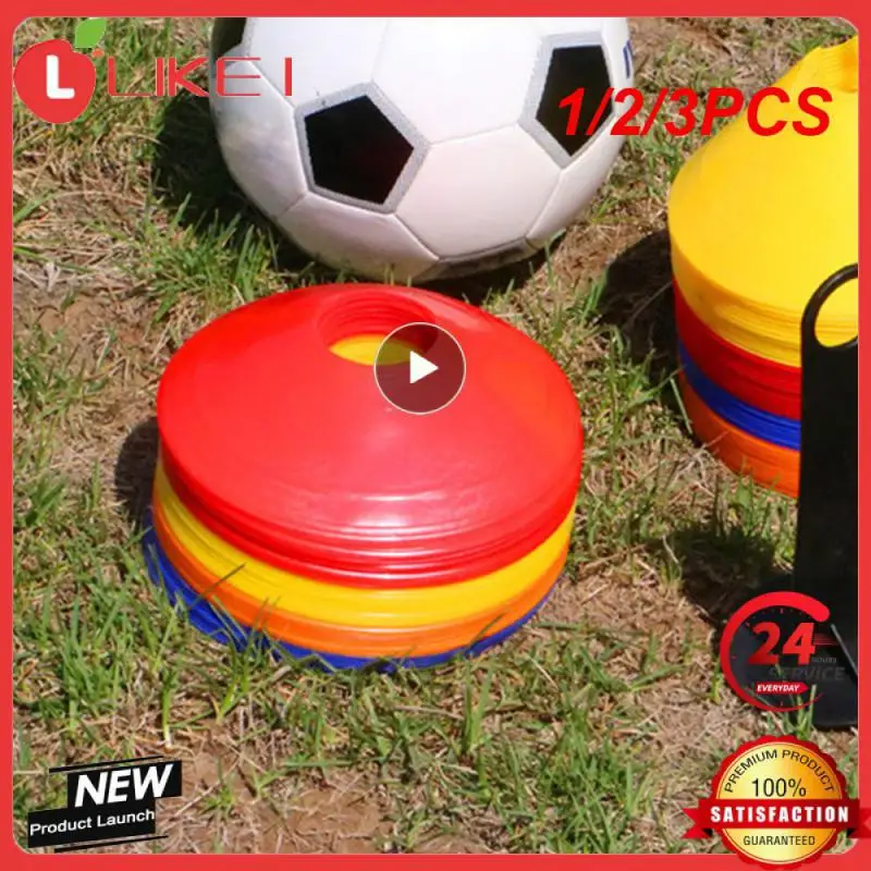 

1/2/3PCS Pieces Football Training Disc Plastic Soccer Marking Coaching Cones Portable Sport Basketball Skateboard Training