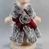 New Style Hand Knitted Real Natural Rex Rabbit Fur Scarf Women Winter Warm Rex Rabbit Fur Scarves Lady Soft Real Fur Neckerchief 4