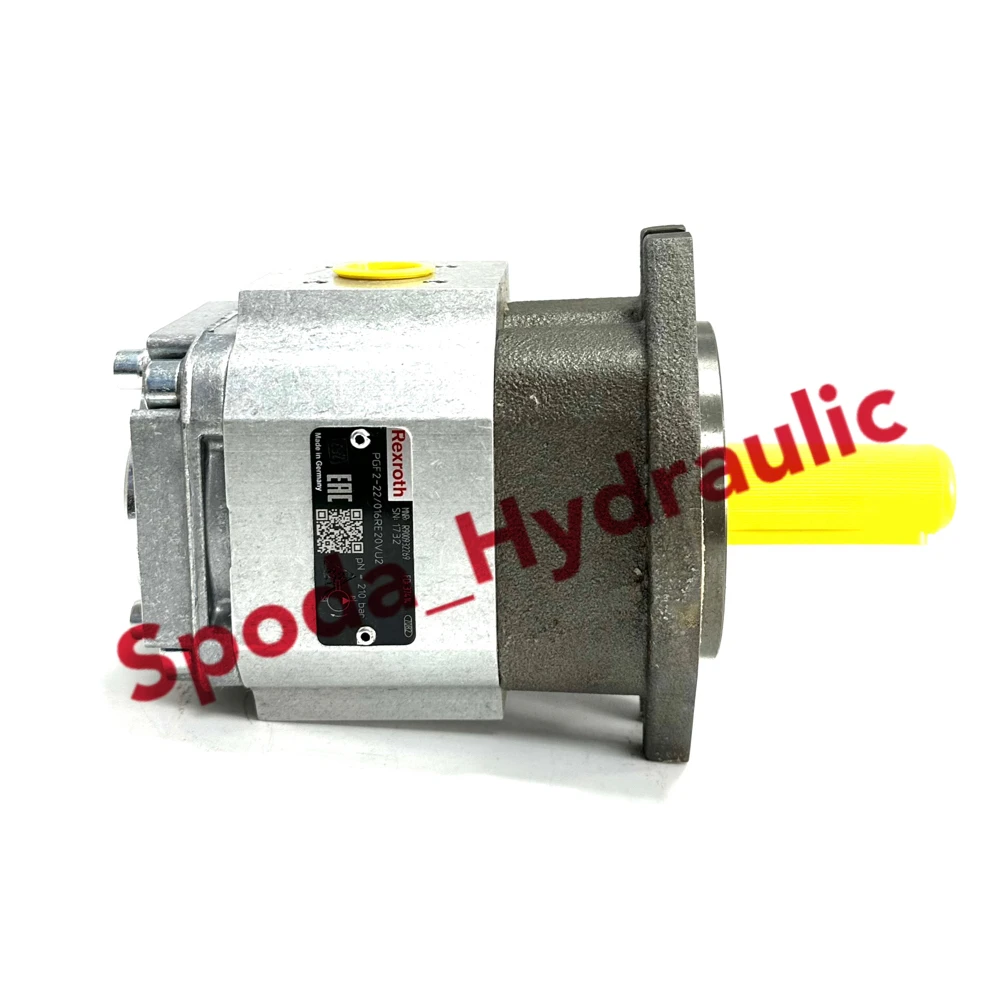 보쉬 렉스로스 유압 기어 펌프, PGF2-2X/016RE20VU2, R900932269, PGF2-22/016RE20VU2