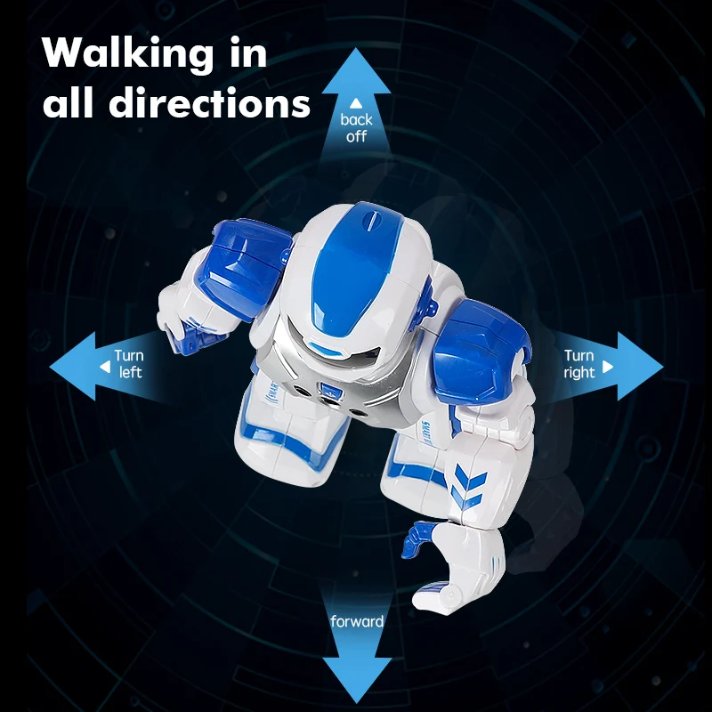 RC Robot Smart Action Walk Singing Dance Action Figure Gesture Sensor Electric Toys Gift for Children children robot toy digital pet toy