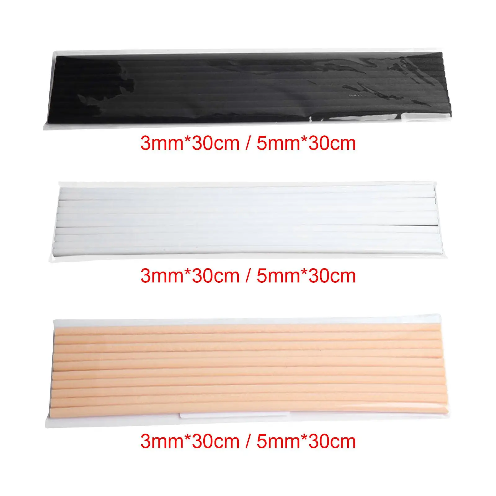 10Pcs Reed Diffuser Sticks Set Length 11.81inch Rattan Reed Sticks Fragrance for Bedroom Home Living Room Kitchen