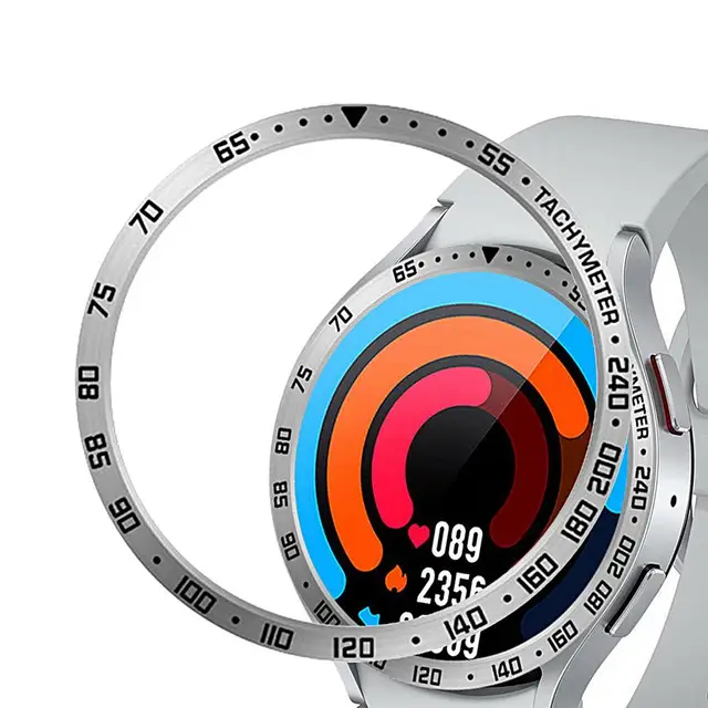 PC Bezel For Samsung G-alaxy Watch6 Classic 43mm 47mm Smartwatch 