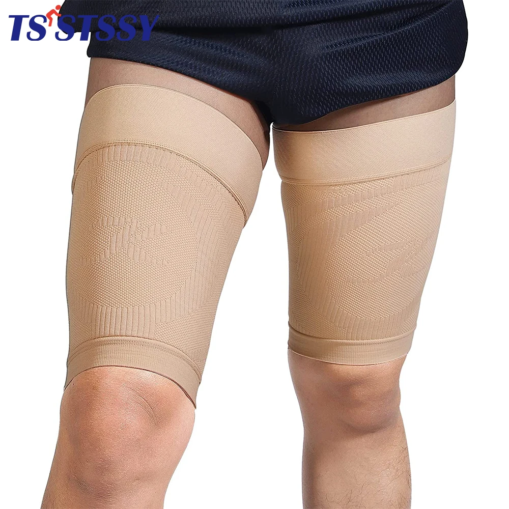 1Pair Thigh Contoured Tight Compression Socks Men and Women Athletes Prevent Varicose Veins Shank Double Shaped Socks Leg Sox leg compression sleeves