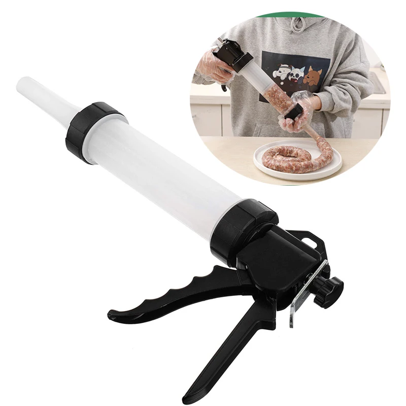Sausage Maker Sausage Stuffer Jerky Gun Manaul Meat Syringe Home Made Homemade Tool Small Tool Filler