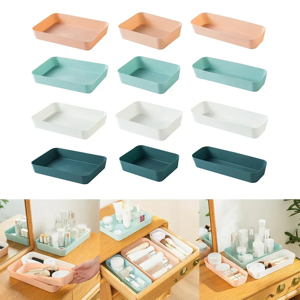 Multi Purpose Plastic Drawer Partition Storage Box For Different Scenes Easy To Organize Small Items And Accessories
