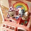 Mini Doll Machine Coin Operated Doll Grabber Claw Arcade Crane Machine Clip Doll Claw Machine  with Sound And Lighting 4