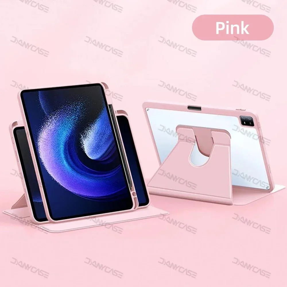 360° Rotating TPU Flip Protective Tablet Case