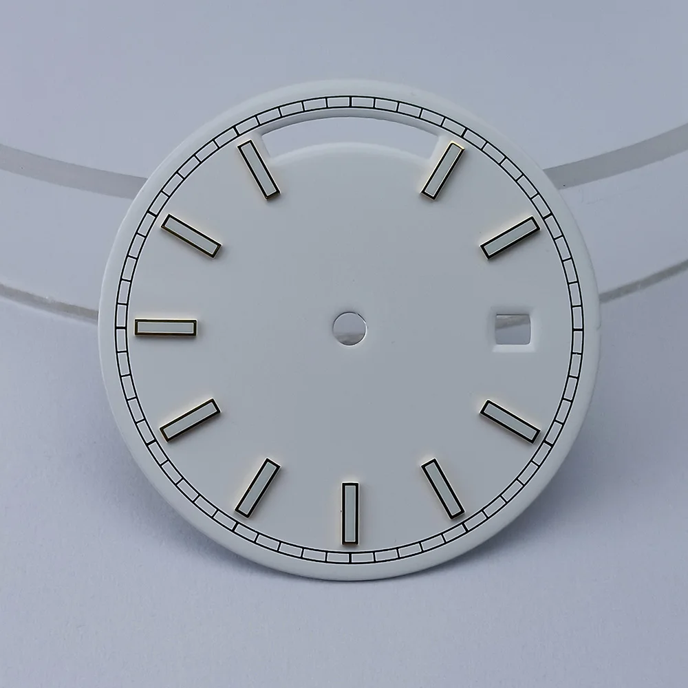Premium 31mm Diameter Calendar Dial for Watch Accessories - Non-Luminous Finish