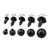 100pcs/lot  Plastic Safety Eyes For Toys Diy Mix Size Crochet Animal Eye For Doll toys Amigurumi Accessories 2
