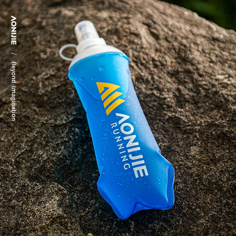 AONIJIE SD71 500ml Outdoor Portable Sports Water Bottle Running Soft Flask Suction Hydration Kettle BPA Free