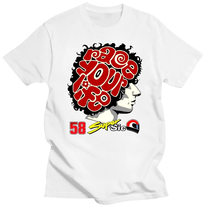

Футболка Marco Simoncelli для мужчин, модель 5XL, футболка для команды