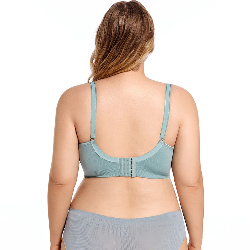 Plus Size Wireless Maternity Bra Front Open Gather Together Prevent Sagging Seamless 3D Breathable Comfortable Breastfeeding Bra 5