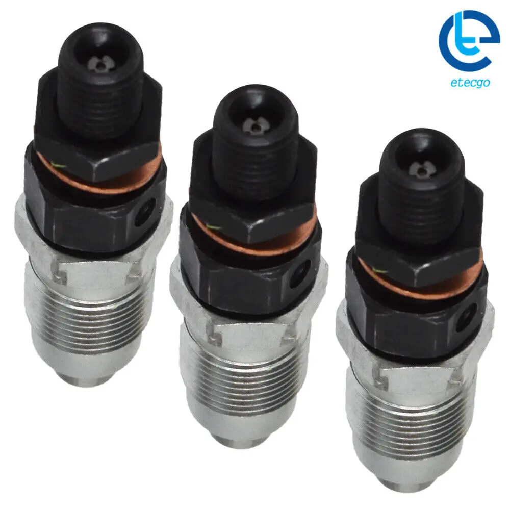 

3 шт. Топливные форсунки H160053000 1600153000 подходит для двигателей Kubota D722 D782 D902
