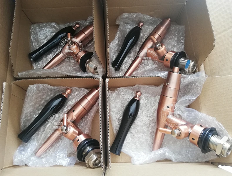 Best Quality Gold Color Nitrogen Beverage Coffee Tap for Stout Beer Suitable for