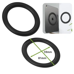Magnetic Tablet Wall Mount and Holder for Home, Office, and Fridge (Black)