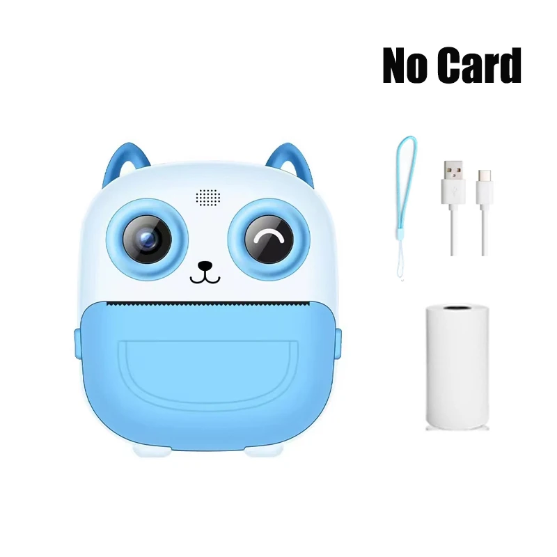 Children's Instant Print HD Selfie Camera - Perfect Gift for Holidays and Birthdays