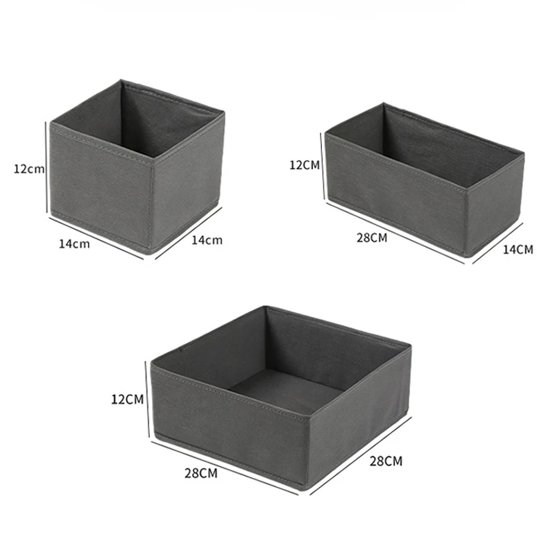 Underwear Storage Box 1pc Fabric Underwear Storage Box Drawer Organizers for Closet Organization And Storage Of Socks Underwear Ties And More