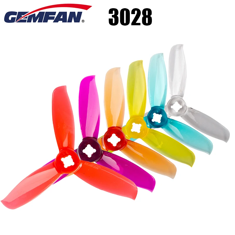 2 Paar GEMFAN Windancer 3028 3 Zoll 3-Blatt CW CCW PC Propeller FPV Propeller Mini Requisiten für 3 Zoll FPV RC Racing Drone