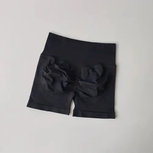 Women Fitness Workout Shorts Yoga High Waist Lift Butt Fitness Shorts Gym Running Sportswear Women Push Up Gym Leggings - Image 18