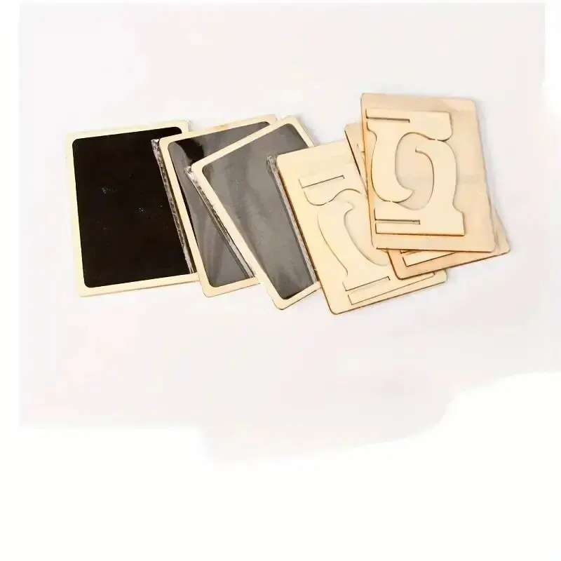 Mini Chalkboard Signs 10PCS with Easel Wedding Birthday Parties Message Board Signs Event Decor Wooden Place Cards