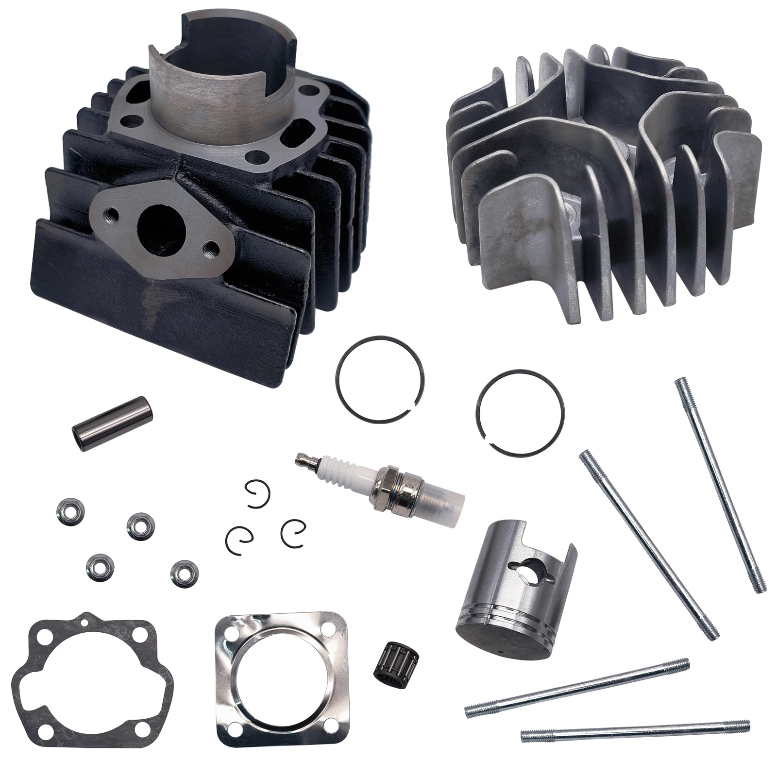たくあん Cylinder Piston Gasket Head Top End Kit Fit For Suzuki LT