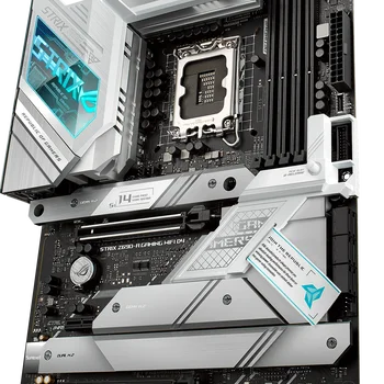 인텔 Z690 마더보드 ASUS ROG STRIX Z690-A 게이밍 와이파이 D4 LGA 1700, 12 세대 코어용, 4 × ...