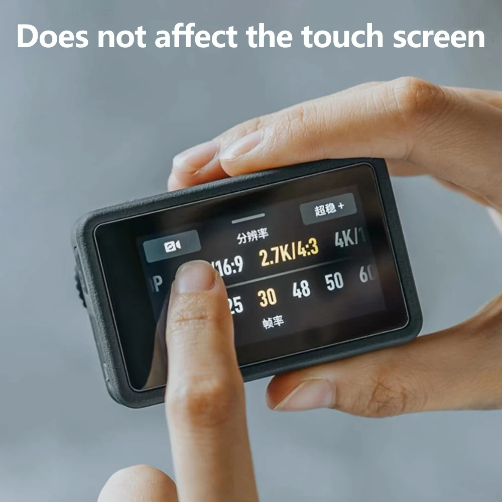 Action 5pro/4/3 HD Screen Protector Tempered Glass Lens Protective Film for DJI Osmo Action 5 Pro Action 4 3 Camera Accessories