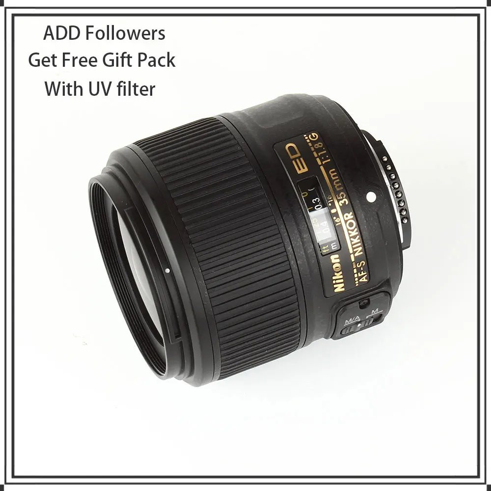 Nikon Af-S Nikkor 35Mm F/1.8G Ed Fx Lens