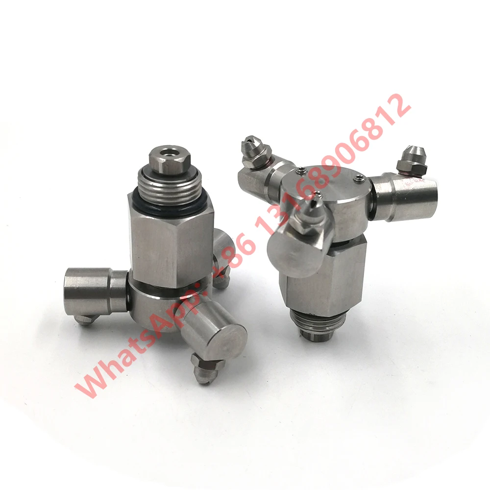 Free Shipping 1/2 Rotating Nozzle Tank Cleaning Nozzle 360 Degree High Pressure Flushing Washing Machine Spray Nozzl