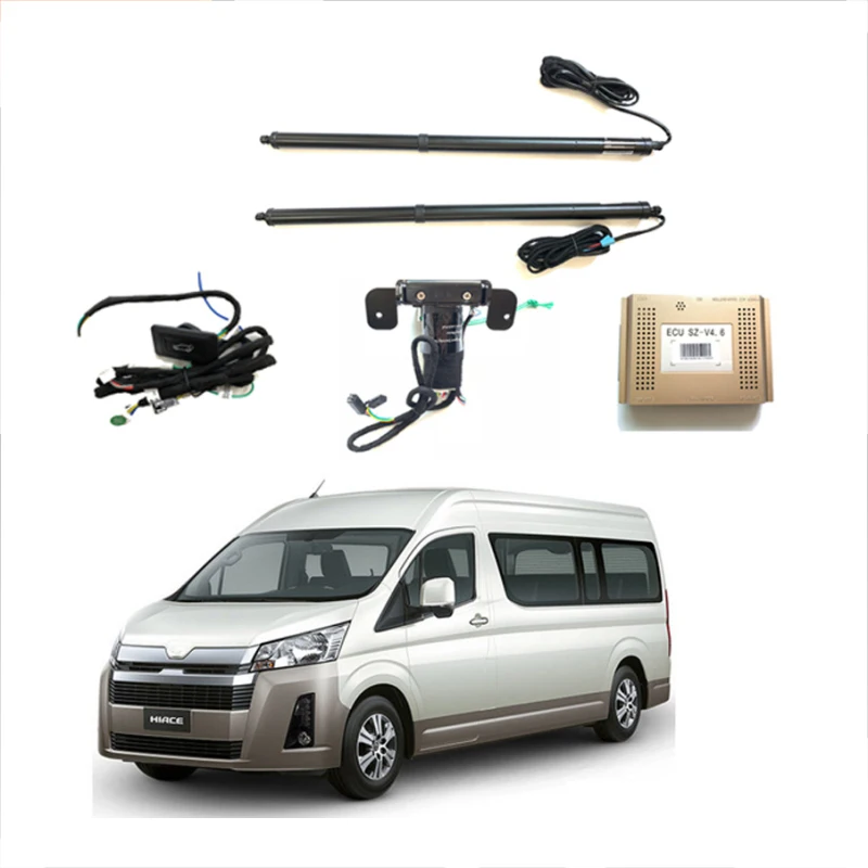 

For Toyota Hiace All series Car Accessorie Intelligent Electric Tailgate Modified Car Trunk Support Rod Tail Door Switches Parts