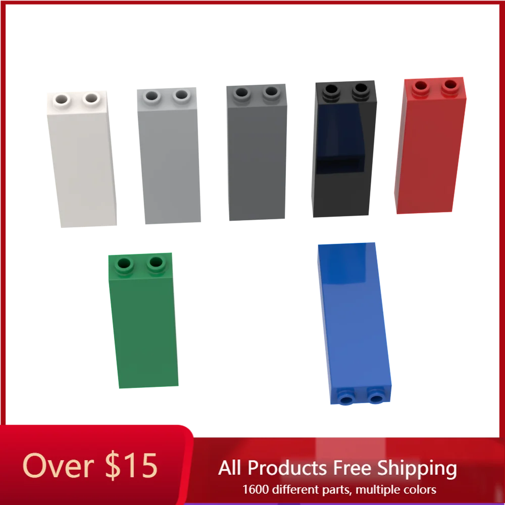 

10 PCS MOC 2454 46212 1x2x5 Brick Brick Parts DIY High-Tech Changeover Catch Parts Compatible Educational Parts Toys