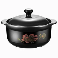 Casserole en céramique antiarina, ustensiles de cuisine chinois, casseroles à Leurs oût, marmite à soupe, casserole alimentaire, cuisine F2 5