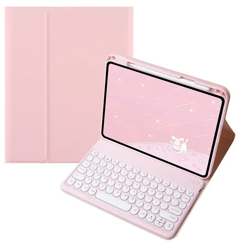 Premium Keyboard Case with Pencil Holder - Magnetic Protective Cover
