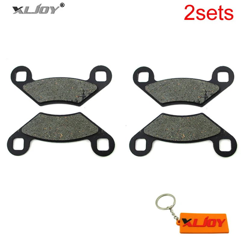 Front & Rear Brake Pads for Polaris 550 850 Sportsman Touring XP EPS 850 1000 Forest & Scrambler 2010-2013 motorcycle brake pads