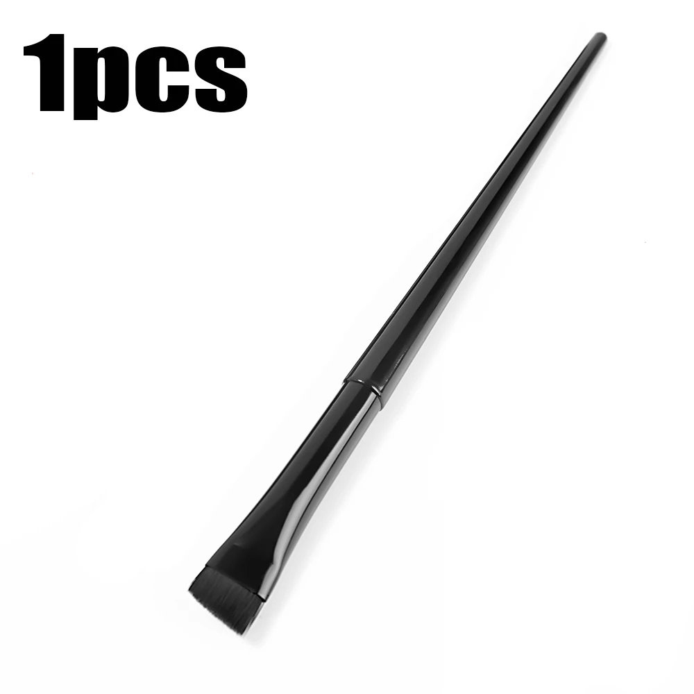 Meikkisiveltimet 3 kpl Naisten Flat Fine Blade Eye Brow Contour Brush Eyeliner Brush Professional Liner Brow_voghion.com