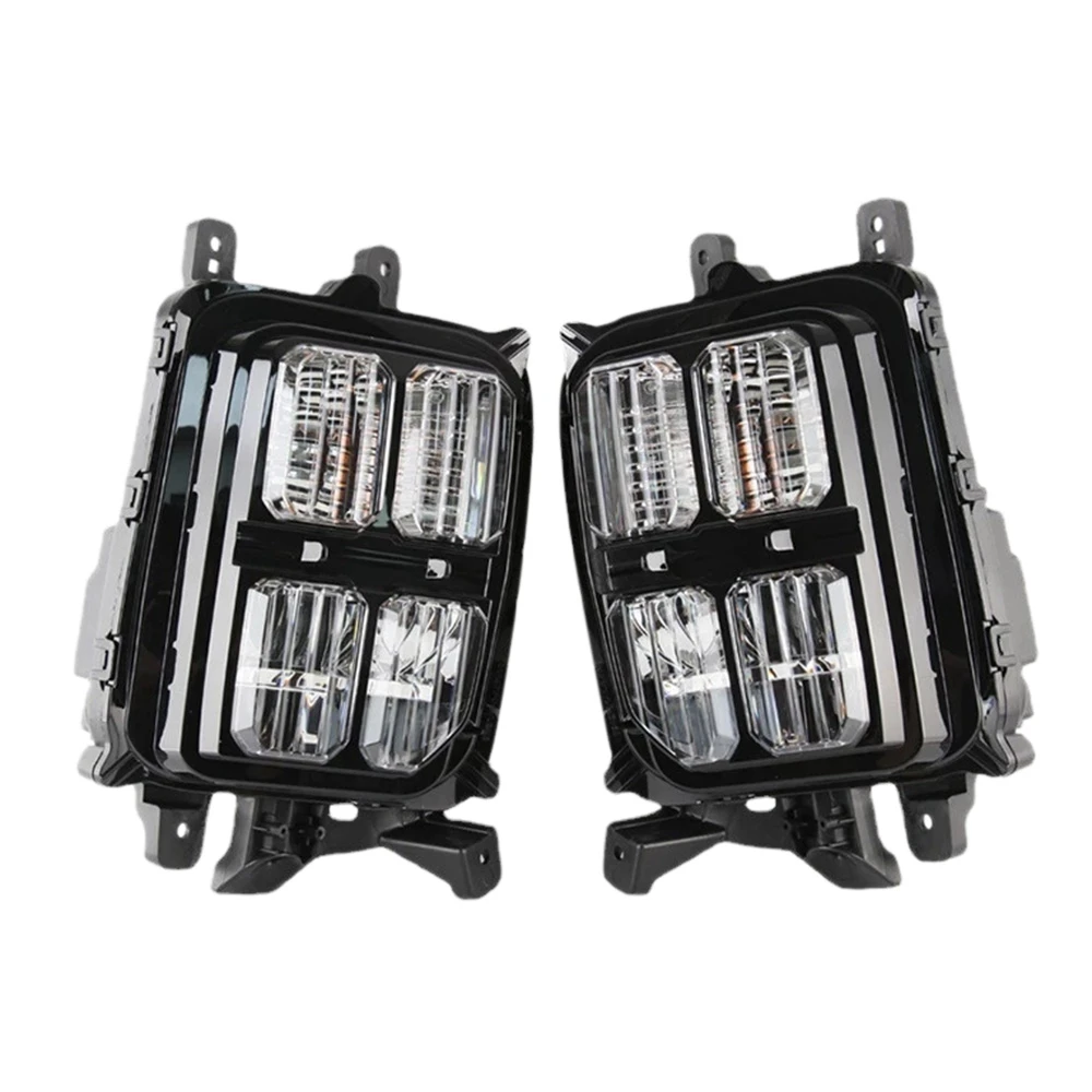 

1 пара автомобильных габаритных фар для дневных ходовых огней, аналогичных противотуманным фарам для Mitsubishi Outlander Sport ASX 2020 2021