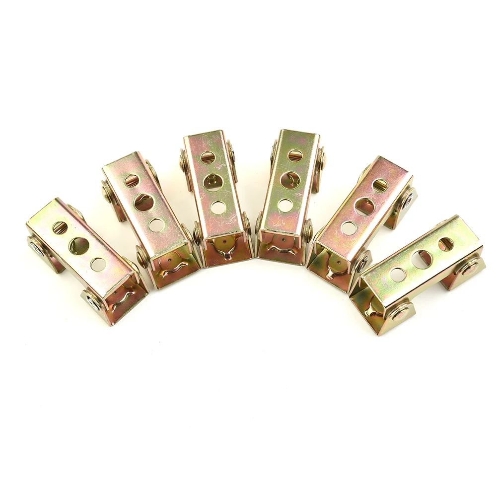 

51 *22*30mm Welding Clamps 6 pieces Adjustable Fixture For Door Window Tool Stainless Steel V Type Durable New