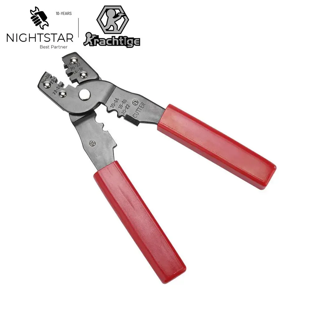 

Multifunctional Terminal Crimping Pliers Cold Pressing Tool for Cable Stripping Cutter 9 In 1